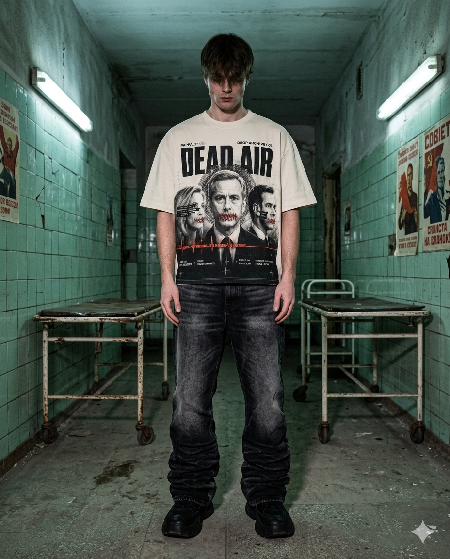 DEAD AIR / OFF WHITE TEE
